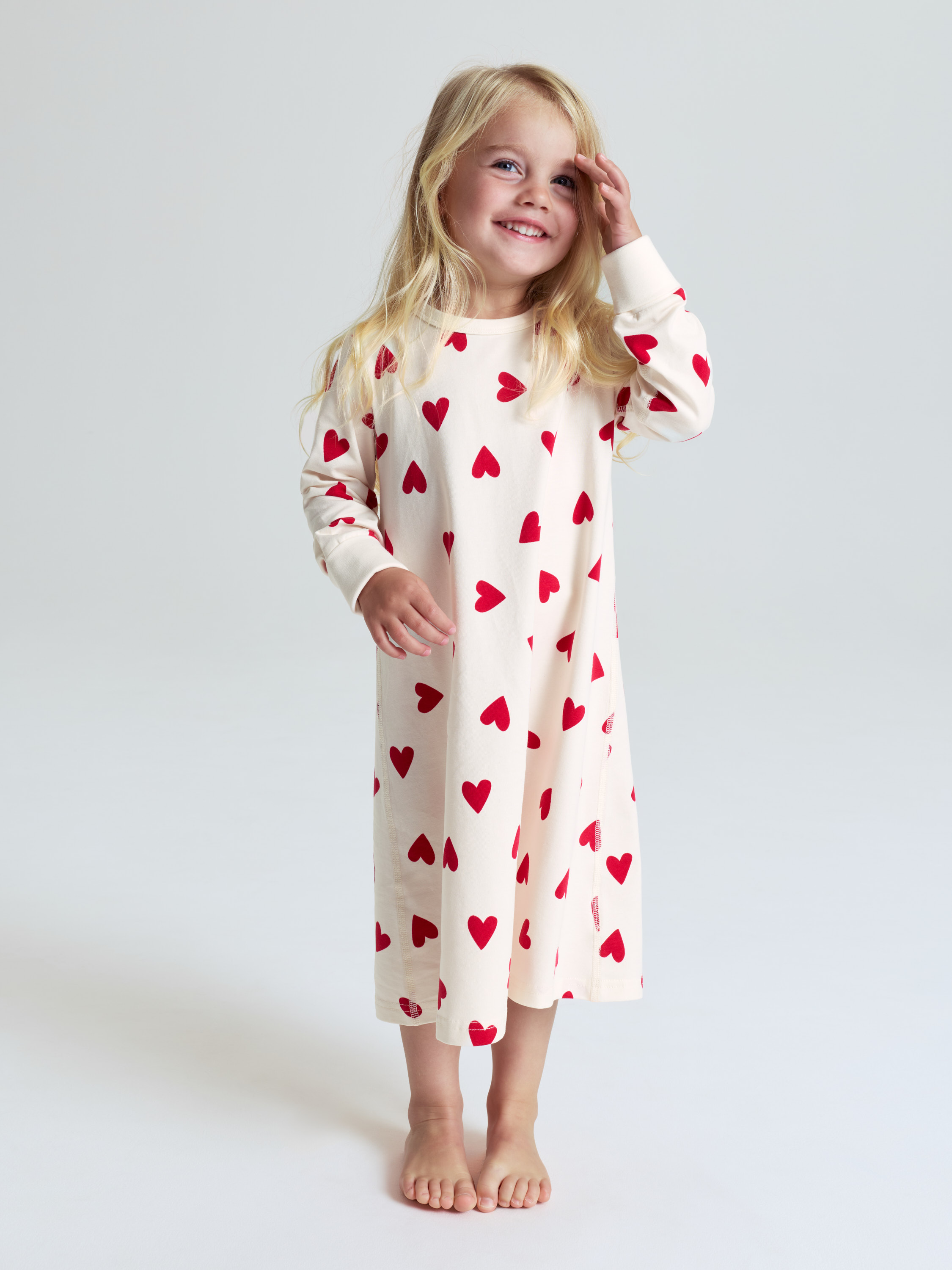 Nattlinne hjärtan | barnklader - pyjamas-nattlinnen - nattlinnen | BabyMode