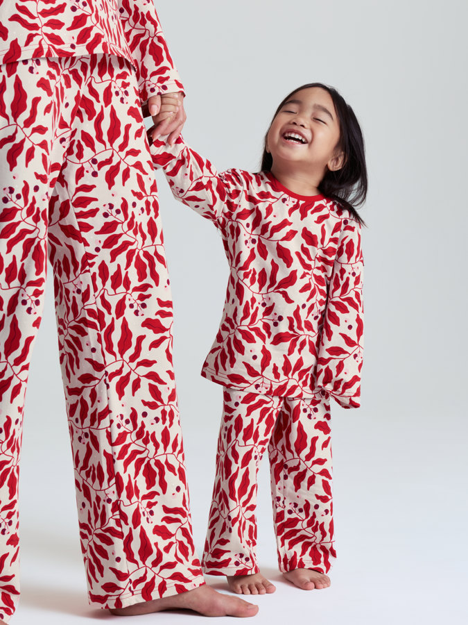 Tvådelad vuxen pyjamas Mumin