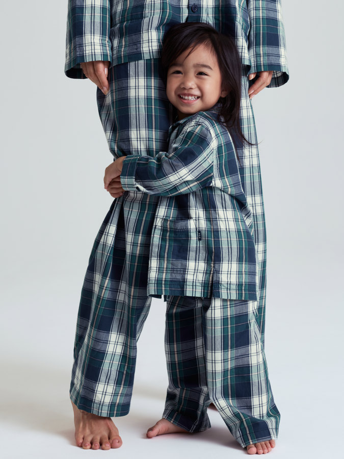 Tvådelad vuxen pyjamas