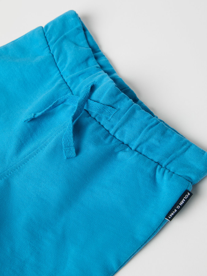 Sweatshirtshorts enfärgade