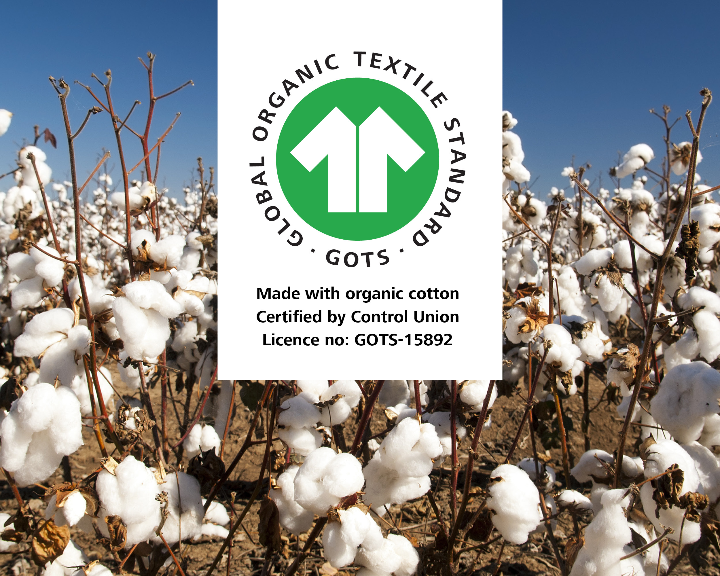 GOTS Made with Organic Cotton