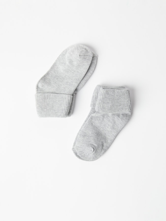 2-pack baby strumpor enfärgade 2-pack baby strumpor enfärgade