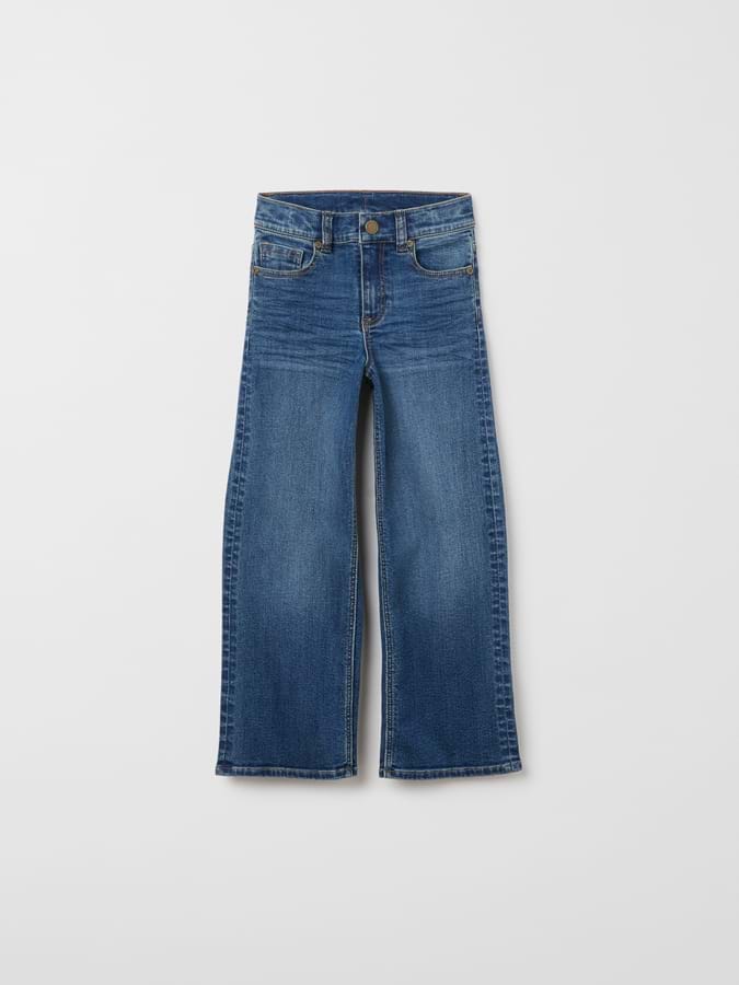 SALLY jeans med vida ben och hög midja