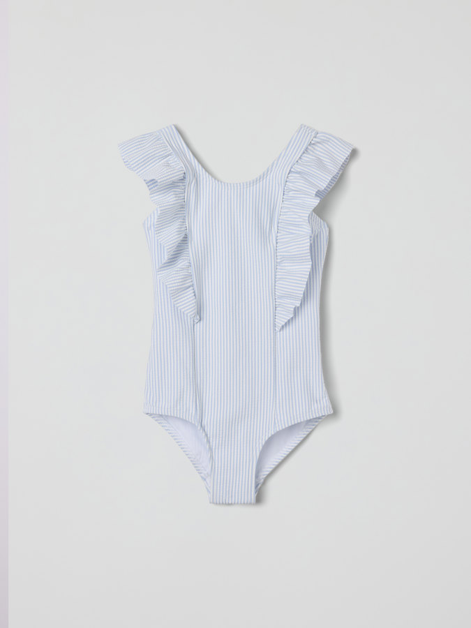 Långärmad UV-dräkt randig Långärmad UV-dräkt randig