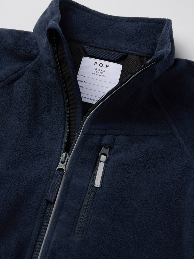 Vindtät vindfleecejacka Vindtät vindfleecejacka