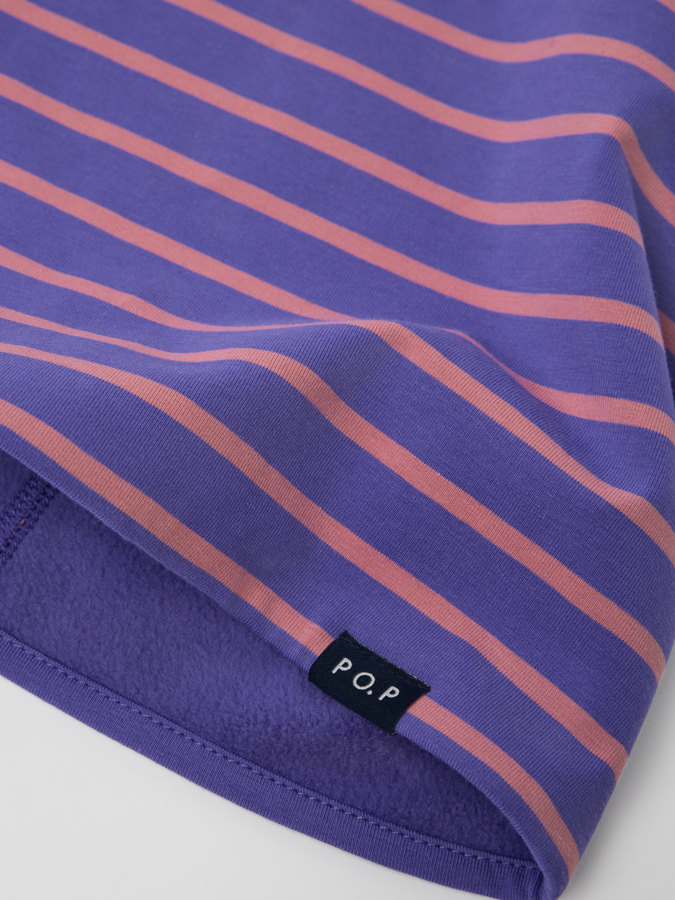 Tubhalsduk fleecefodrad randig Tubhalsduk fleecefodrad randig