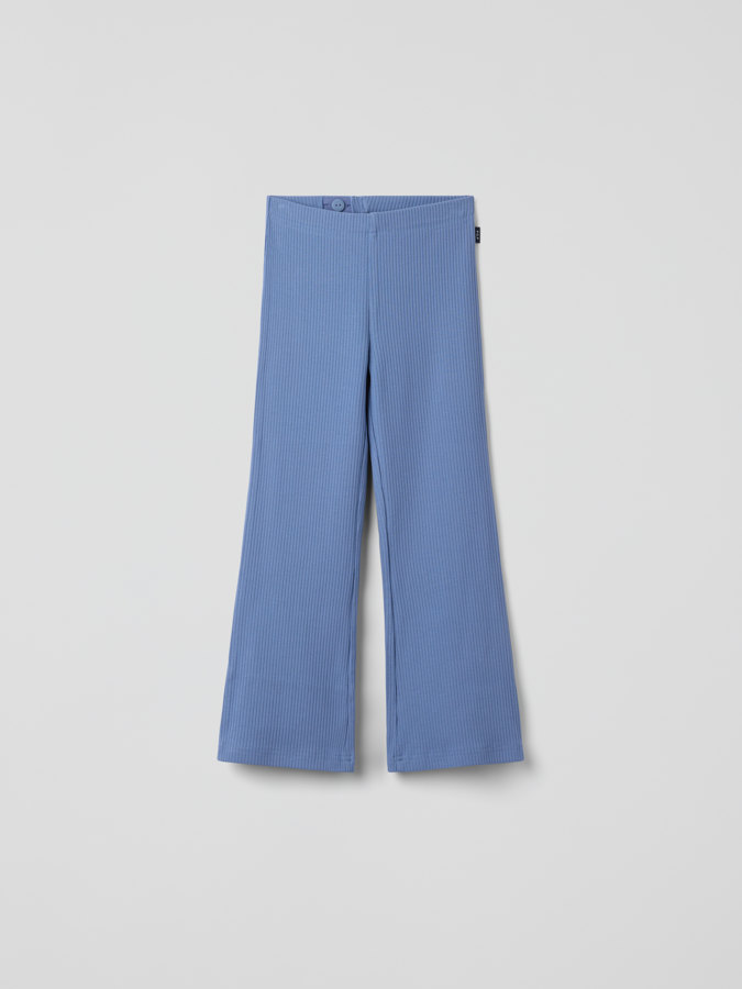 Ribbade leggings utsvängda ben Ribbade leggings utsvängda ben