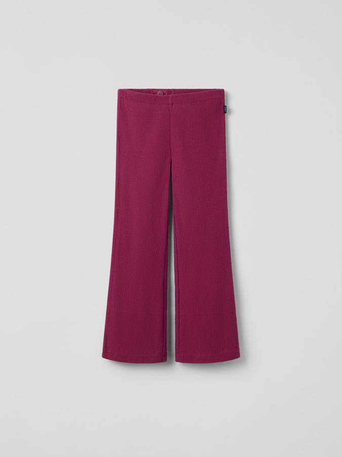 Ribbade leggings utsvängda ben Ribbade leggings utsvängda ben