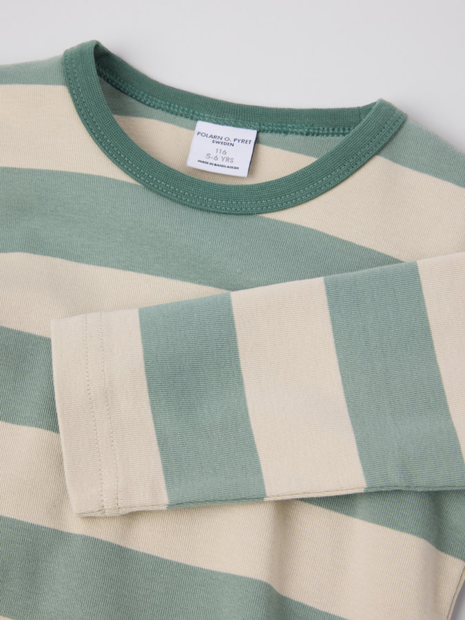 Långärmad t-shirt randig Långärmad t-shirt randig