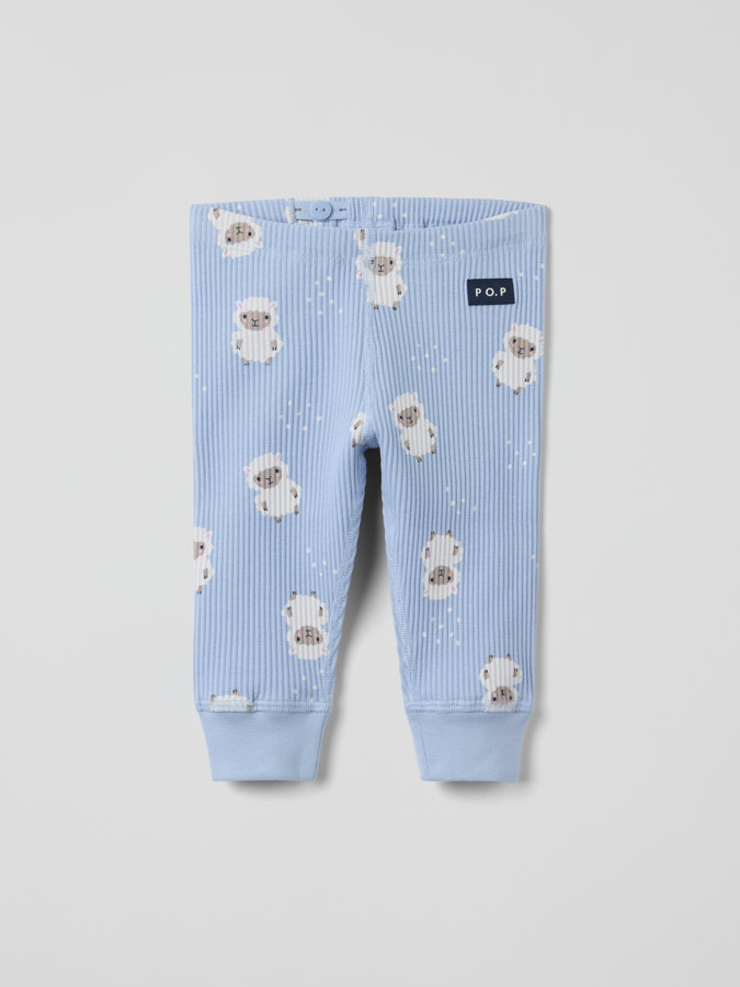 Ribbad byxa lamm Ribbad byxa lamm