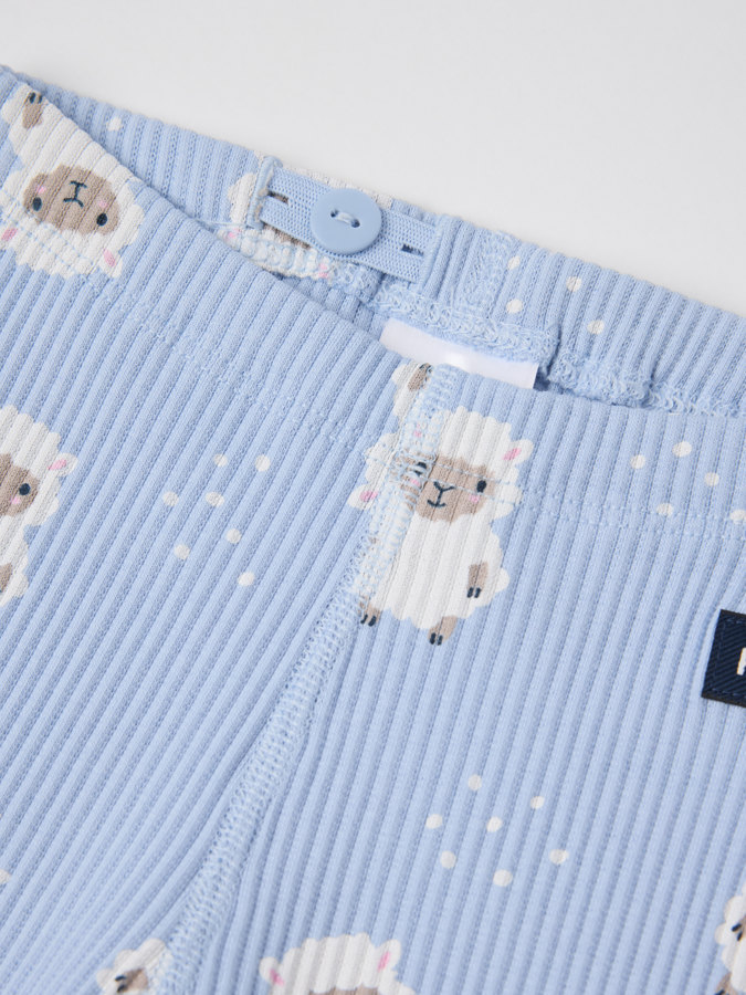 Ribbad byxa lamm Ribbad byxa lamm