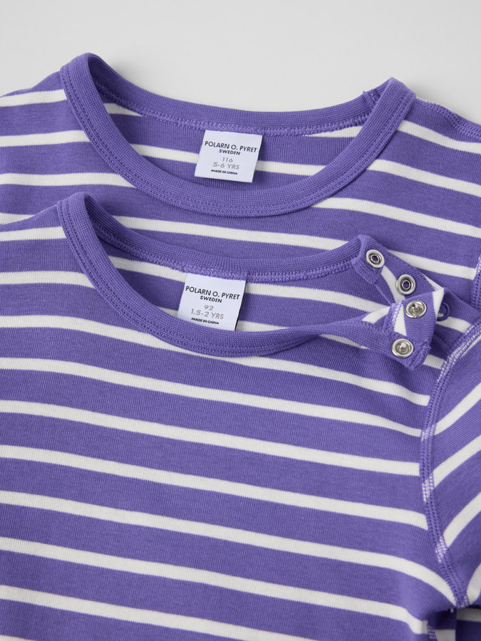 Långärmad t-shirt randig Långärmad t-shirt randig