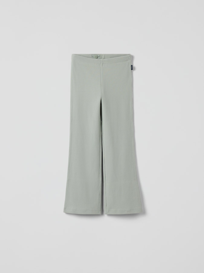 Ribbade leggings utsvängda ben Ribbade leggings utsvängda ben