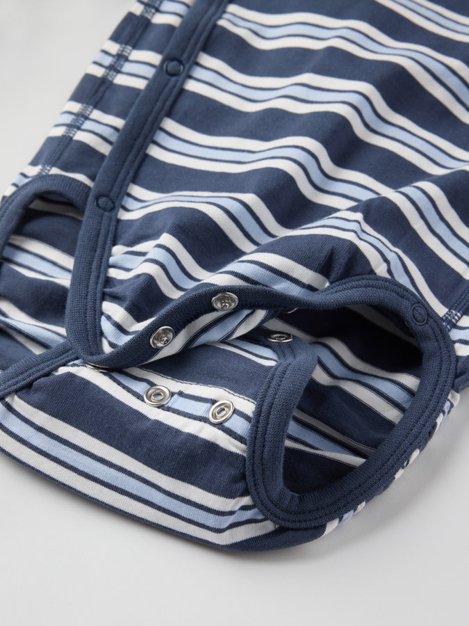 Förlängningsbar omlottbody randig Förlängningsbar omlottbody randig