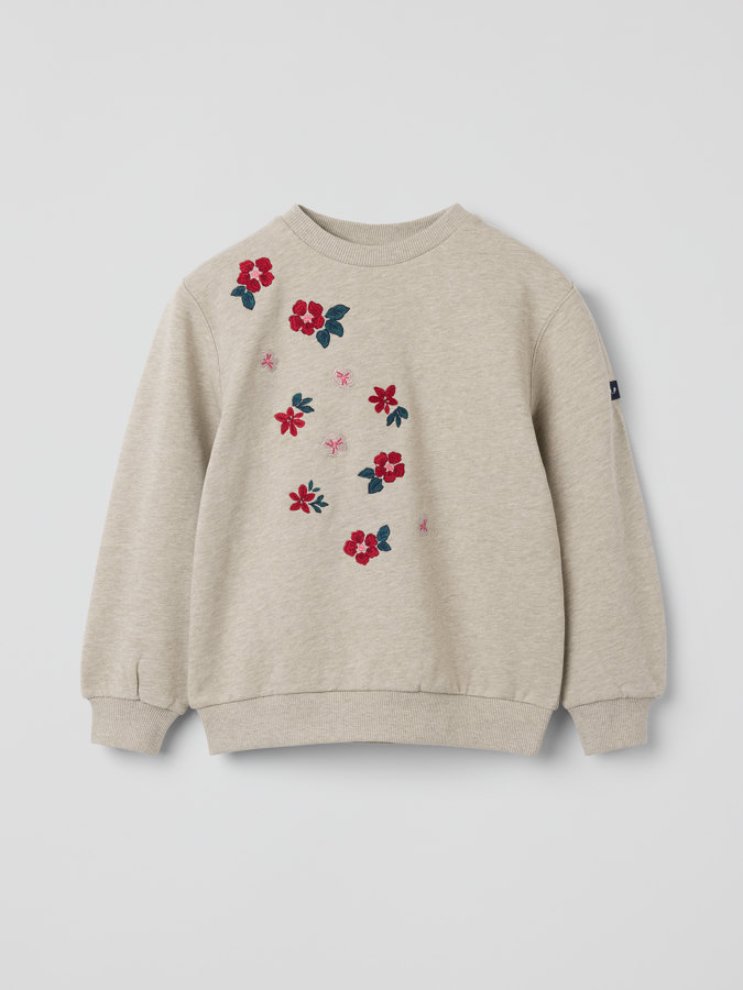 Sweatshirt blommor Sweatshirt blommor
