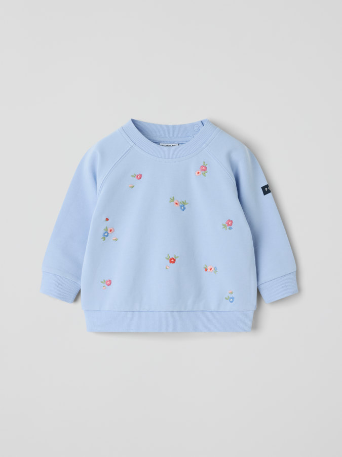 Sweatshirt blommor baby Sweatshirt blommor baby