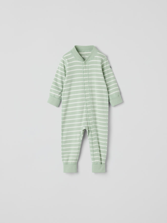 Trikåoverall randig Trikåoverall randig