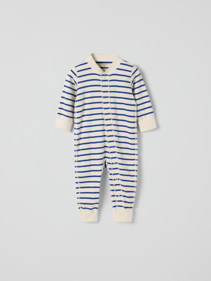 Trikåoverall randig Trikåoverall randig