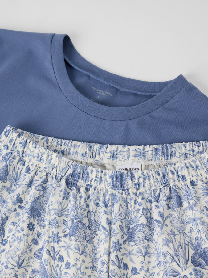 Pyjamas blommig vuxen Pyjamas blommig vuxen