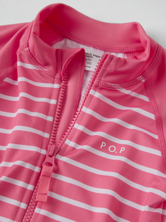 Kortärmad UV-dräkt randig Kortärmad UV-dräkt randig