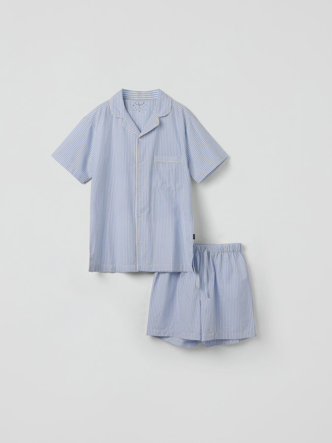 Kortärmad pyjamas randig vuxen Kortärmad pyjamas randig vuxen