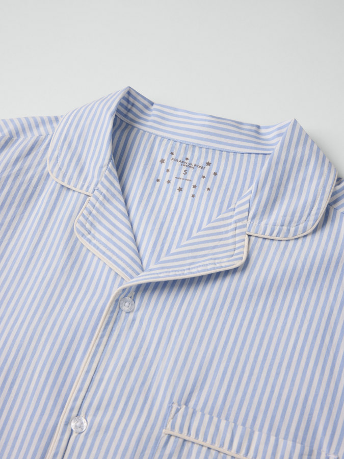 Kortärmad pyjamas randig vuxen Kortärmad pyjamas randig vuxen
