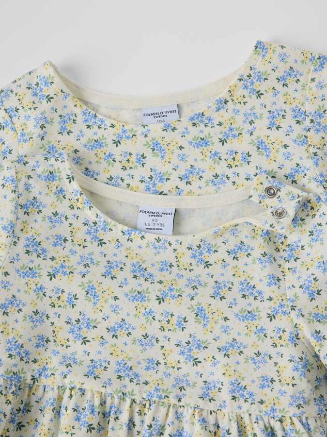 Snurrklänning blommig Snurrklänning blommig