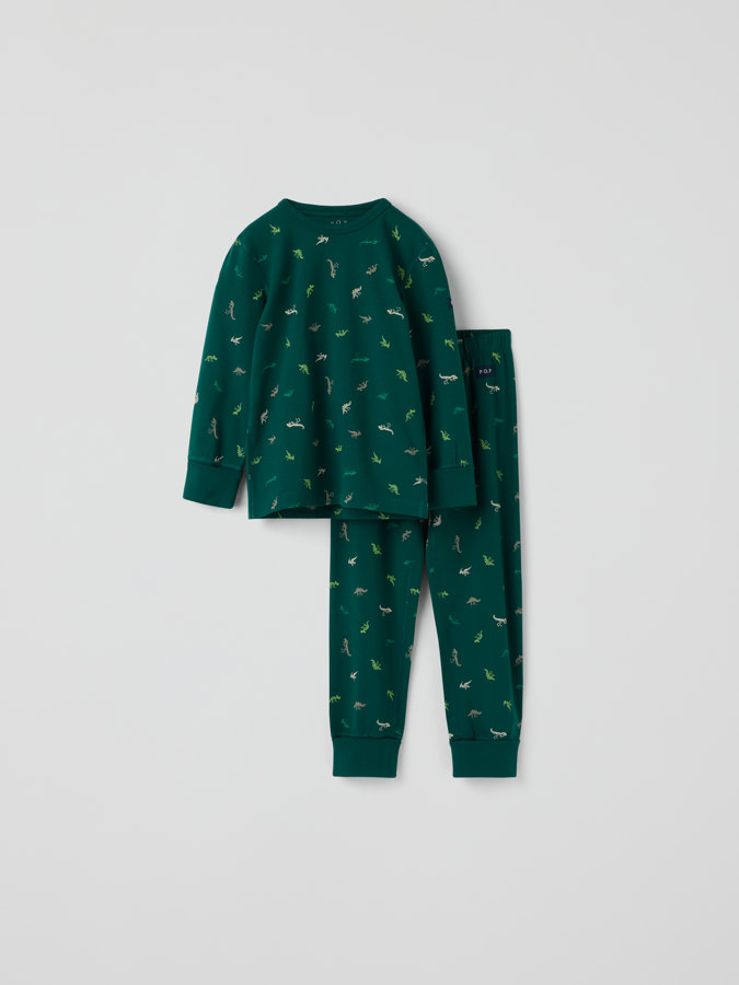 Pyjamasset dinosaurier Pyjamasset dinosaurier