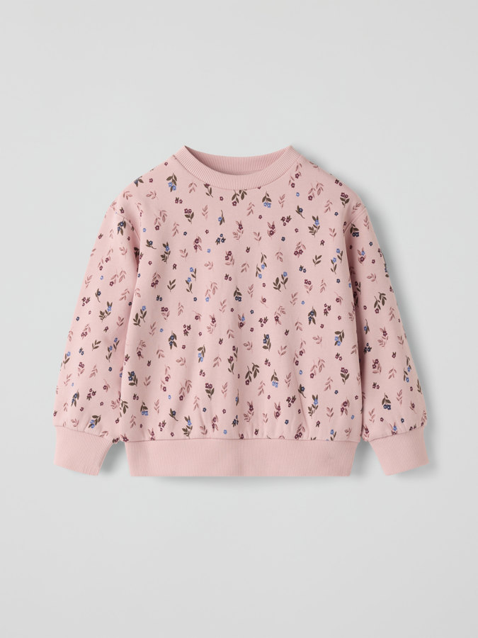 Sweatshirt blommig Sweatshirt blommig