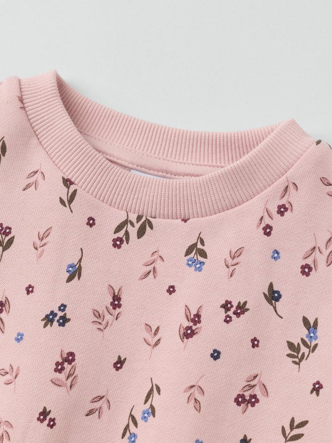 Sweatshirt blommig Sweatshirt blommig