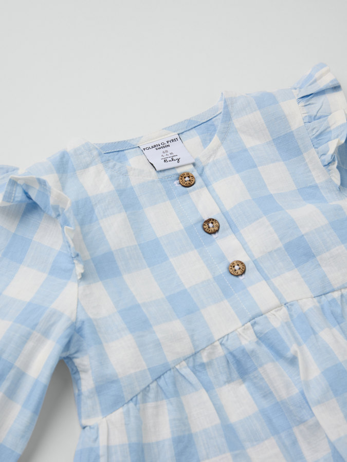 Blus rutig Blus rutig